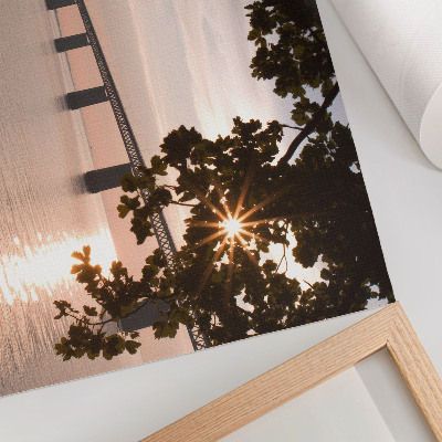 Poster mit Druck des Motivs »Naturbrücke«