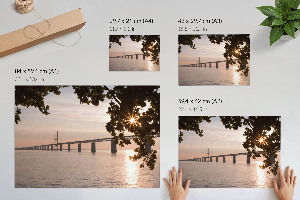 Poster druck Naturbrücke