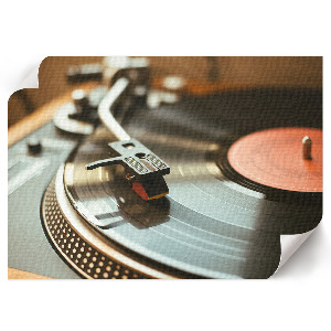 Plakat Schallplatte