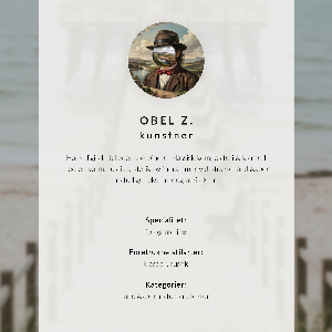 Wandposter Nebelbrücke