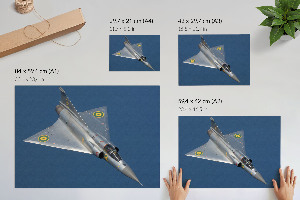 Poster bilder Militärflugzeug