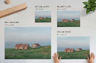 Poster „Ruhe am Meer