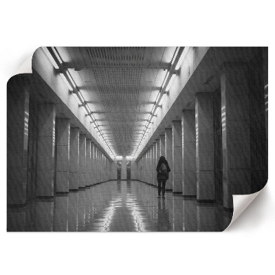 Wandposter „Minimalistischer Korridor“