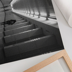 Wandposter Minimalistischer Korridor