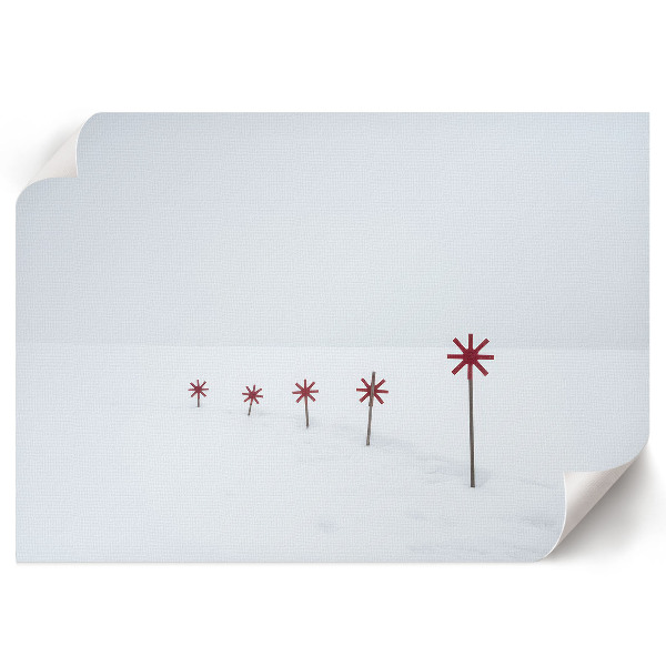 Poster bilder Winterminimalismus