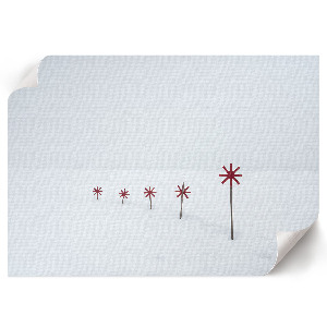 Poster bilder Winterminimalismus