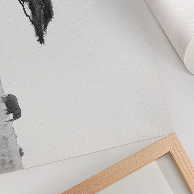 Wandposter mit Motiv der afrikanischen Savanne