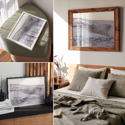Plakat Winterpanorama