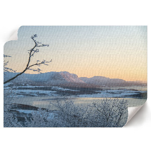 Poster druck Bergwesten