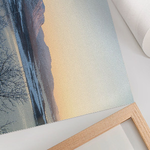 Poster druck Bergwesten