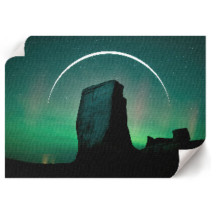 Poster druck Weltraumfelsen