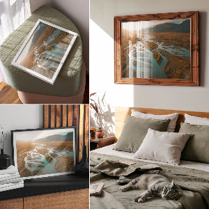 Poster Sonnenuntergang