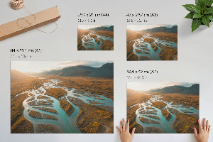 Poster Sonnenuntergang