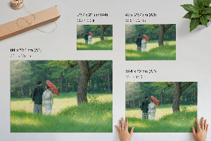 Plakat Japanisches Paar