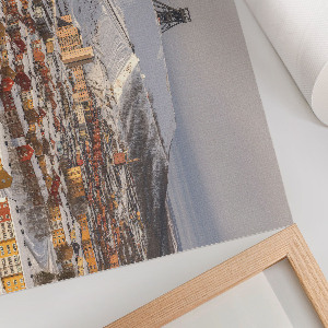 Plakat Winterlandschaft