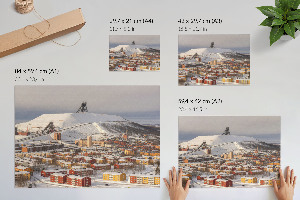 Plakat Winterlandschaft