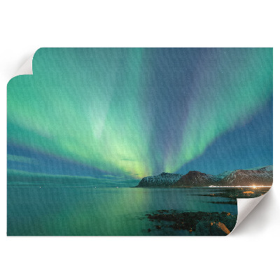 Wandposter mit Motiv Nordlicht