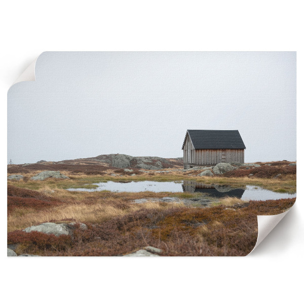 Poster bilder Ein Haus mitten im Nirgendwo