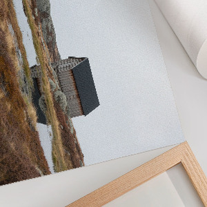 Poster bilder Ein Haus mitten im Nirgendwo