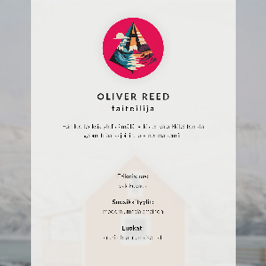 Poster druck Küstenbrücke