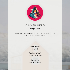 Poster druck Küstenbrücke