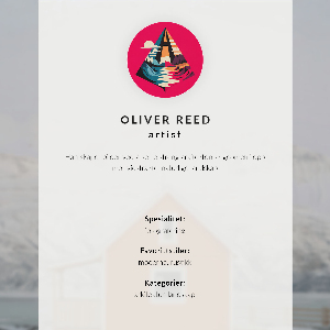 Poster druck Küstenbrücke