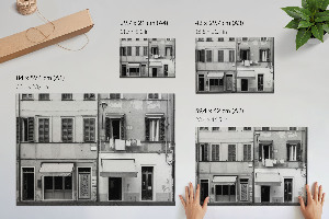 Plakat mit Motiv Stadtarchitektur