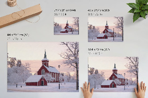 Wandposter „Winterkapelle