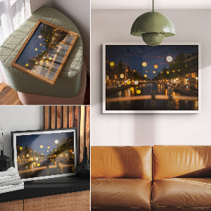 Wandposter „Urbane Magie”