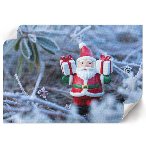 Poster mit Druckmotiv Weihnachtslandschaft