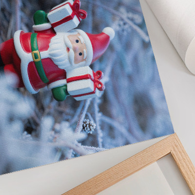 Poster mit Druckmotiv Weihnachtslandschaft