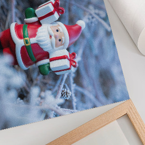 Poster mit Druckmotiv Weihnachtslandschaft