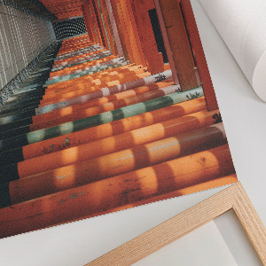 Wandposter mit Motiv eines Tunnels in Asien
