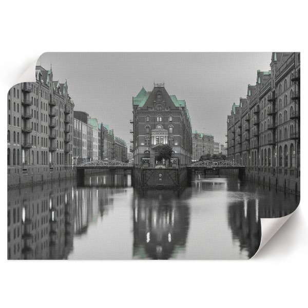 Plakat mit Motiv 'Stadtkanal'