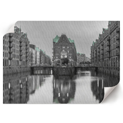 Plakat mit Motiv 'Stadtkanal'