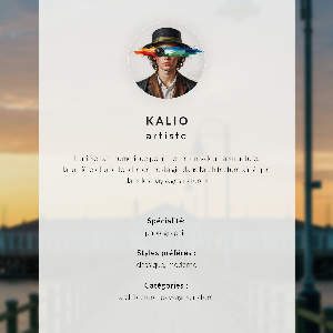 Poster Meereslandschaft