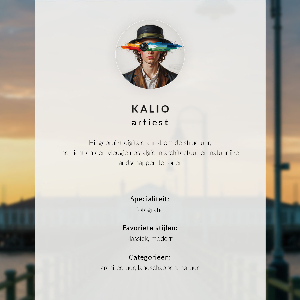 Poster Meereslandschaft