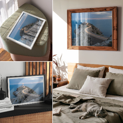 Poster mit Meereslandschaft