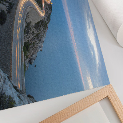 Poster mit Meereslandschaft