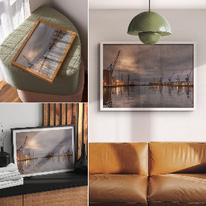 Poster bilder Industrielandschaft