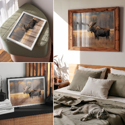 Plakat mit Motiv „Herbstelch