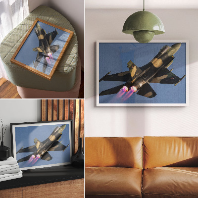 Wandposter „Schnelle Abreise“