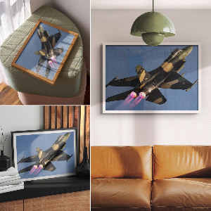 Wandposter „Schnelle Abreise“