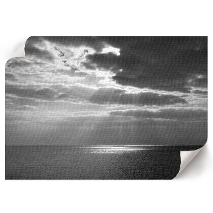Poster mit Meereslandschaft