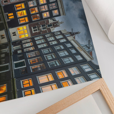Poster mit Motiv 'Stadtkanal'