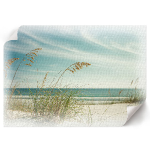 Wandposter mit Motiv eines ruhigen Strandes