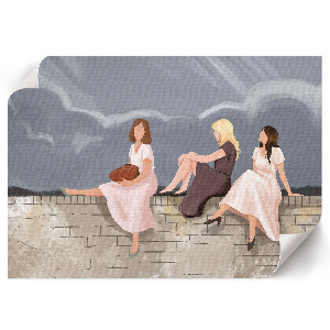 Poster bilder Frauen zusammen