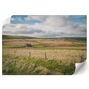 Poster mit ländlicher Idylle