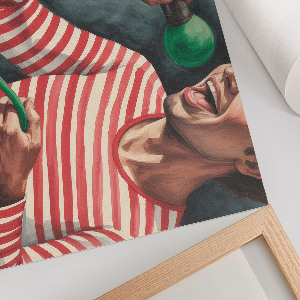 Poster druck Karaoke singen