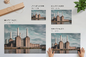 Plakat Industriearchitektur